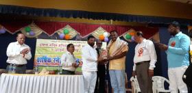 Awarded by Prabhat Mandir Vishesh Vidyalay, Miraj